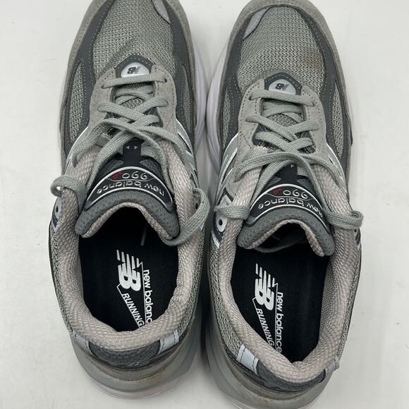NEW BALANCE 990 v6 WOMEN SIZE 10 2A NARROW ATHLETIC SHOES GRAY MADE IN USA - Picture 4 of 11